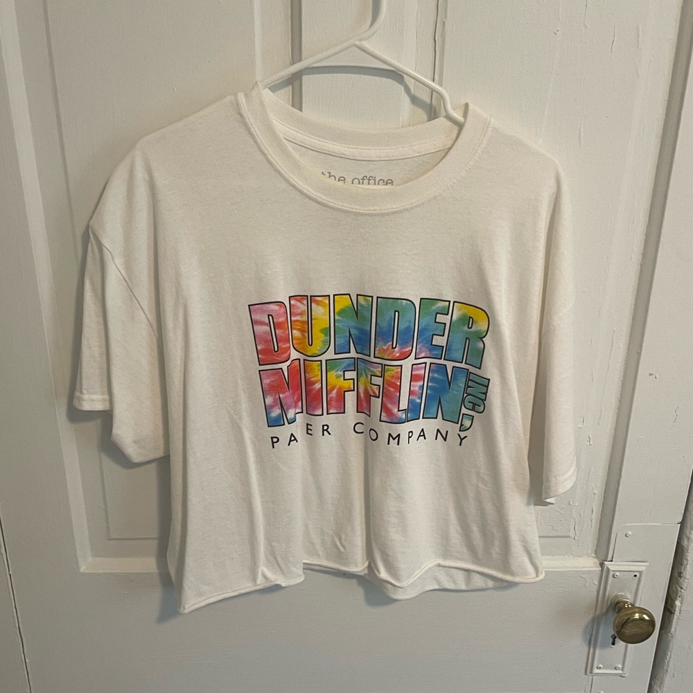 The Office Dunder Mifflin Crop Tee